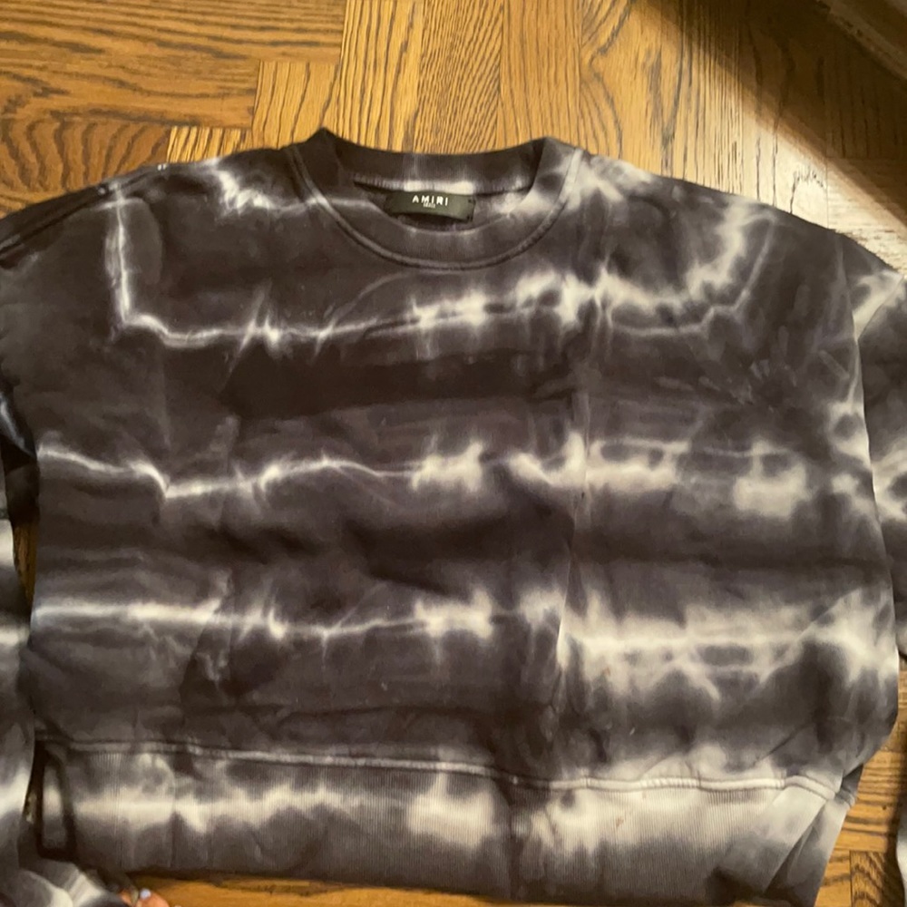 Amiri tie dye sweatshirt